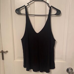 Free People black ribbed tank